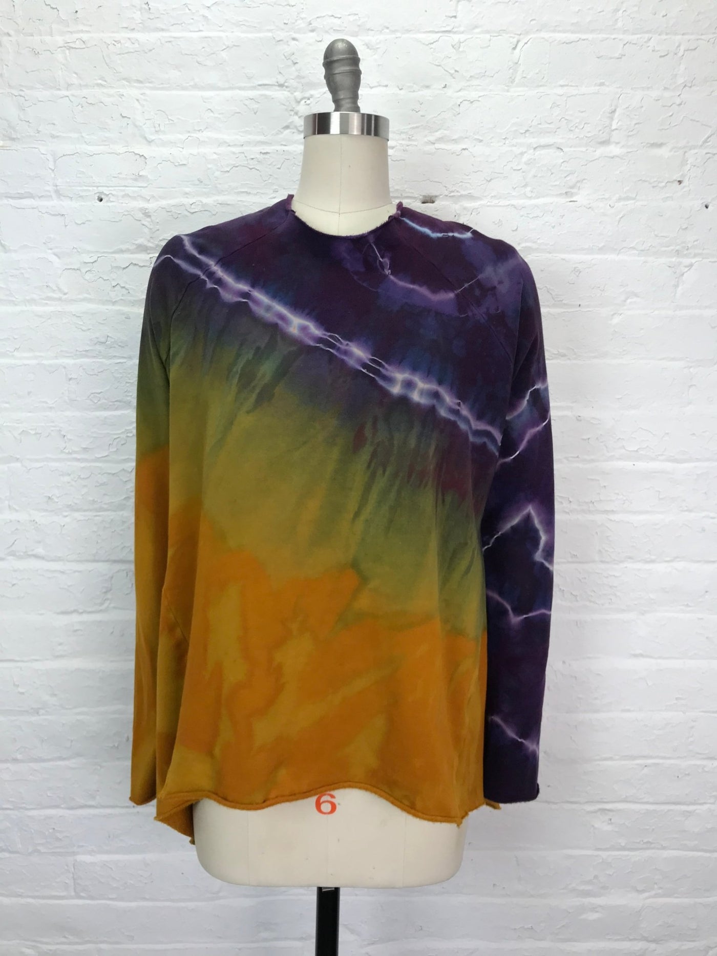 Stretch Fleece Raglan Tunic in Plum Caramel - Cloud Candy