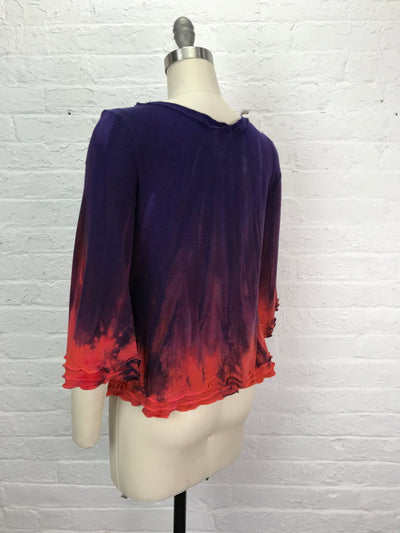 Suzie Bell Sleeve Top in Campfire - Extra Small - Cloud Candy