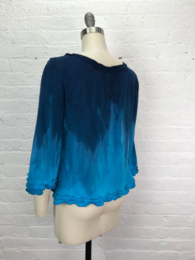 Suzie Bell Sleeve Top in Deep Reverie - Small - Cloud Candy