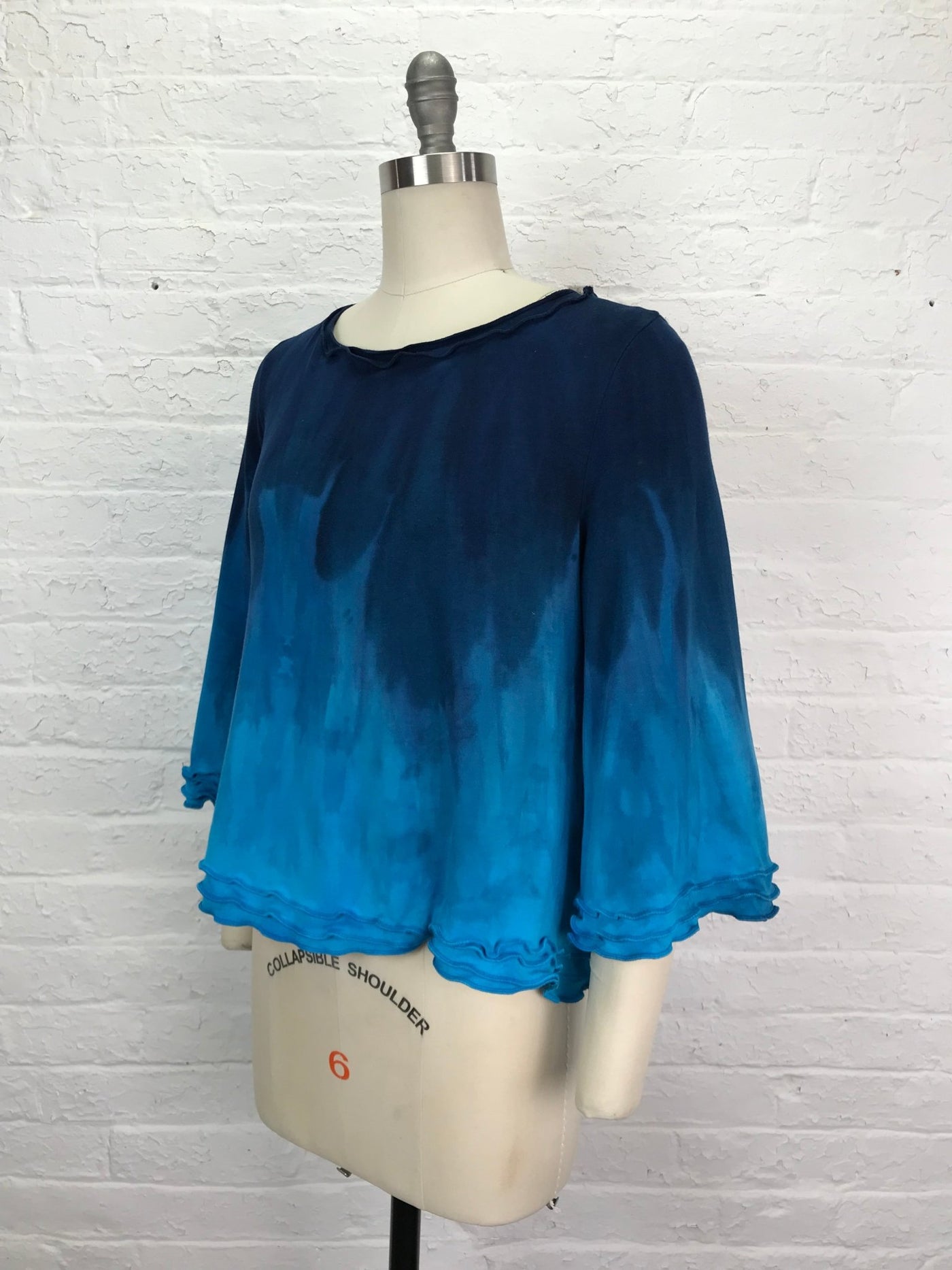 Suzie Bell Sleeve Top in Deep Reverie - Small - Cloud Candy