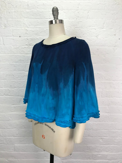 Suzie Bell Sleeve Top in Deep Reverie - Small - Cloud Candy