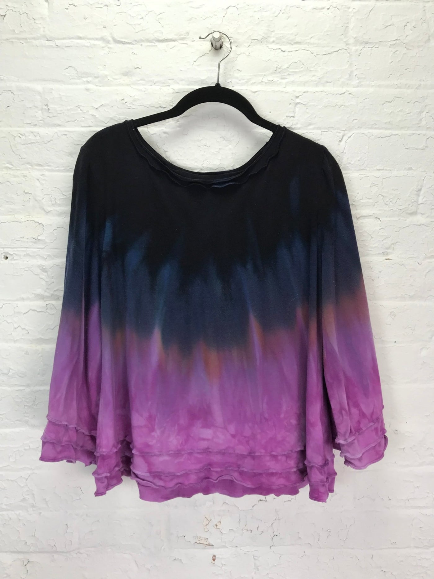 Suzie Bell Sleeve Top in Dusk til Dawn - Cloud Candy