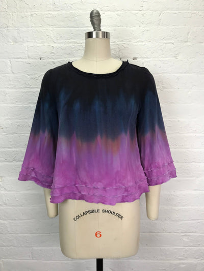 Suzie Bell Sleeve Top in Dusk til Dawn - Cloud Candy