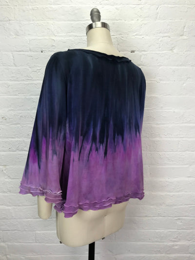 Suzie Bell Sleeve Top in Fade to Lavender Fields - Large - Cloud Candy