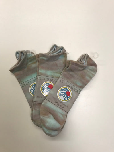 Women's Bamboo Footie Socks in Opal - Cloud Candy