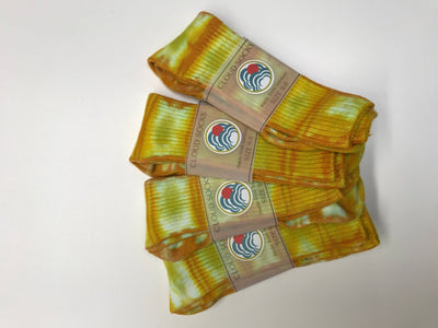Women's Bamboo Socks in Goldenrod - Cloud Candy