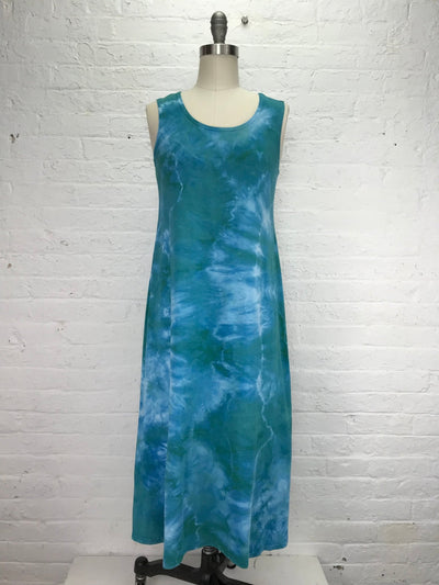 Eileen Midi Tank Dress in Maldives Tangle - Cloud Candy