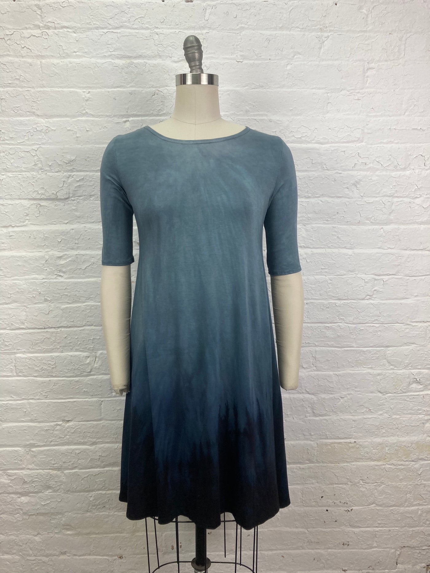 LUCILLE DRESS in Stormy Ombre