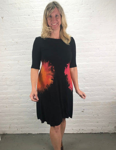 LUCILLE DRESS in Solar Flare