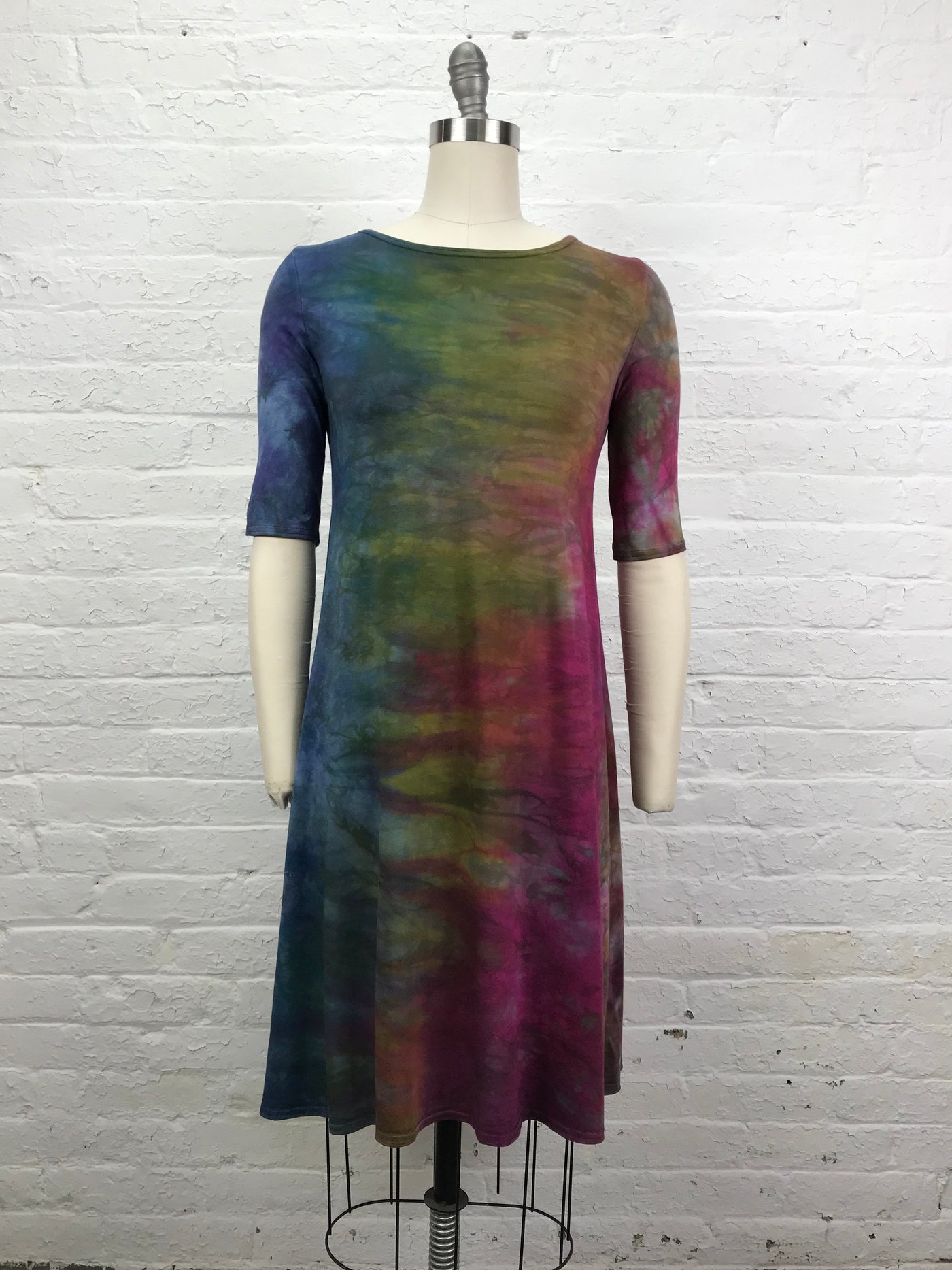 LUCILLE DRESS in Chromatic Chaos