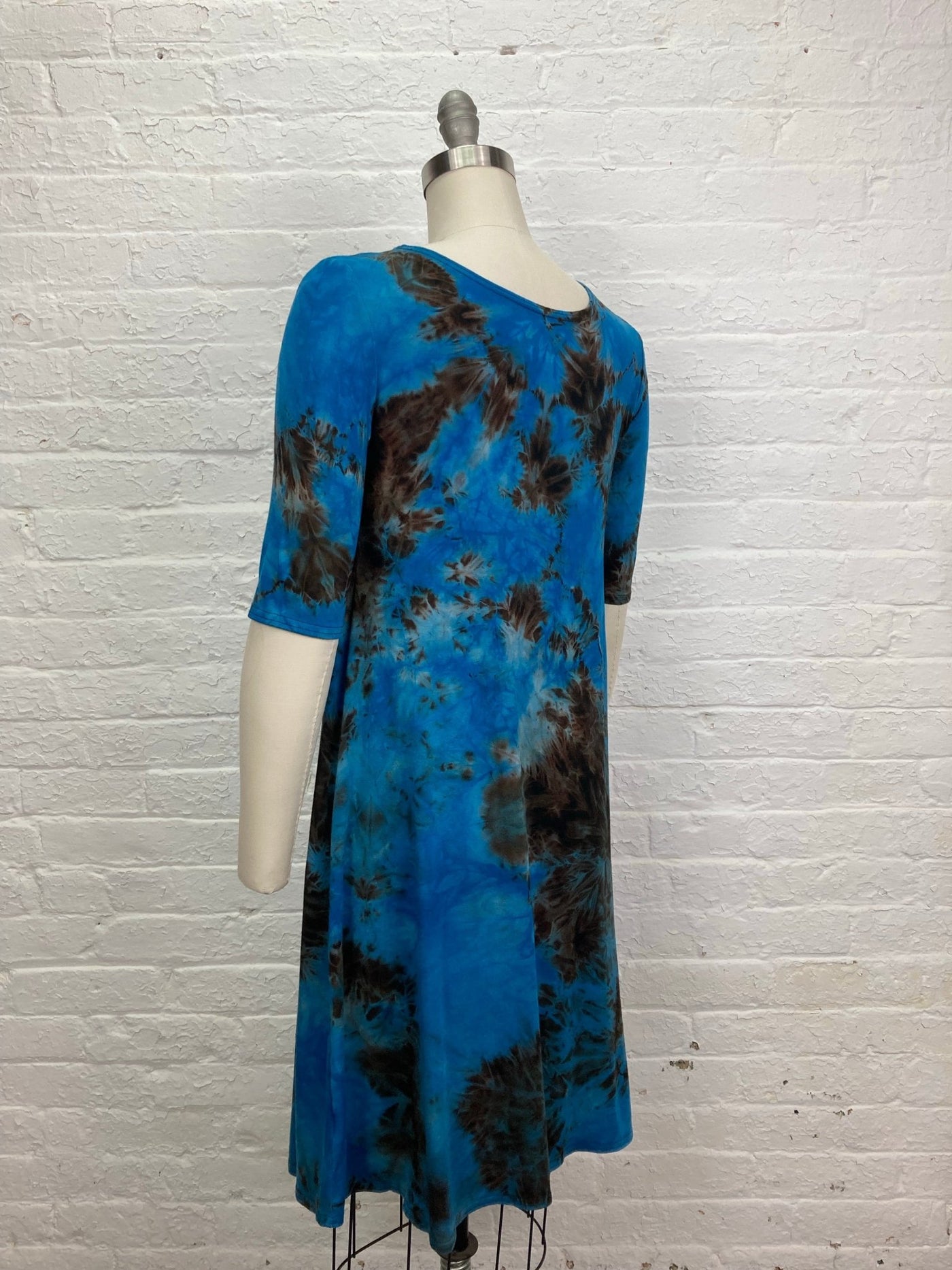 LUCILLE DRESS in Atlantic Blue Tangle - Cloud Candy