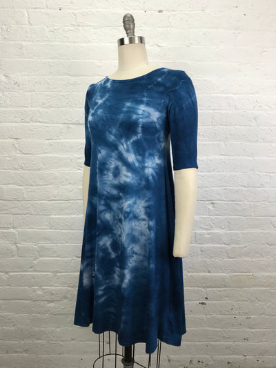 LUCILLE DRESS in Nautical Tangle - Cloud Candy